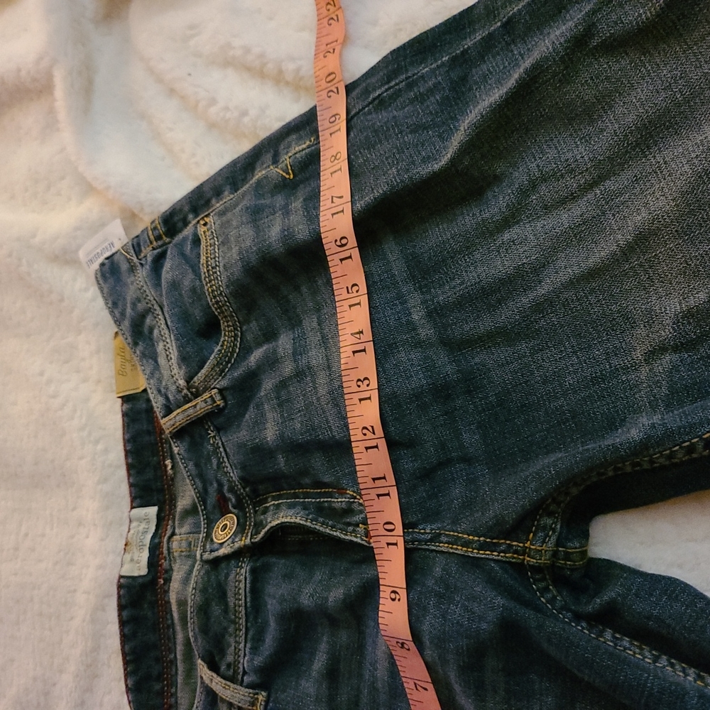 Aeropostale  S 13 / 14 Dark Blue Distressed 💙 Denim Bayla Skinny 👖 - Picture 6 of 13